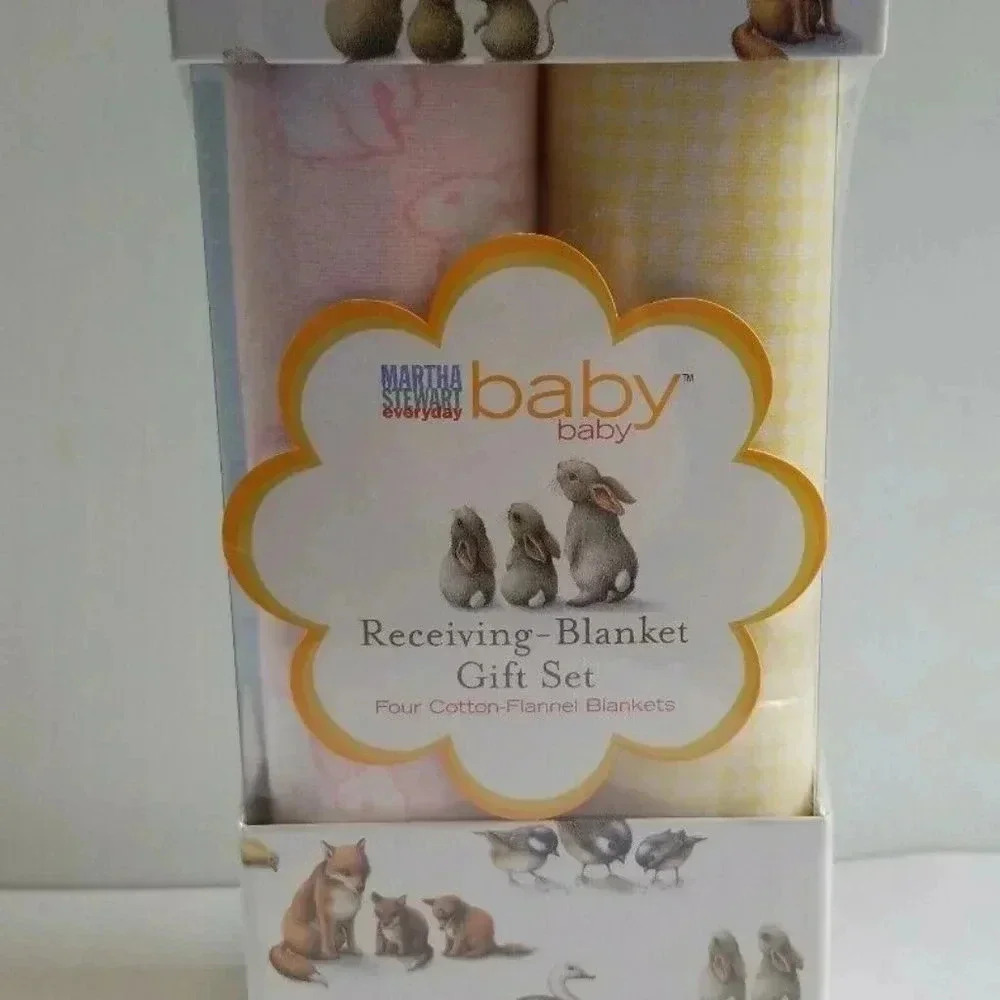 Martha Stewart Baby Baby Receiving Blanket